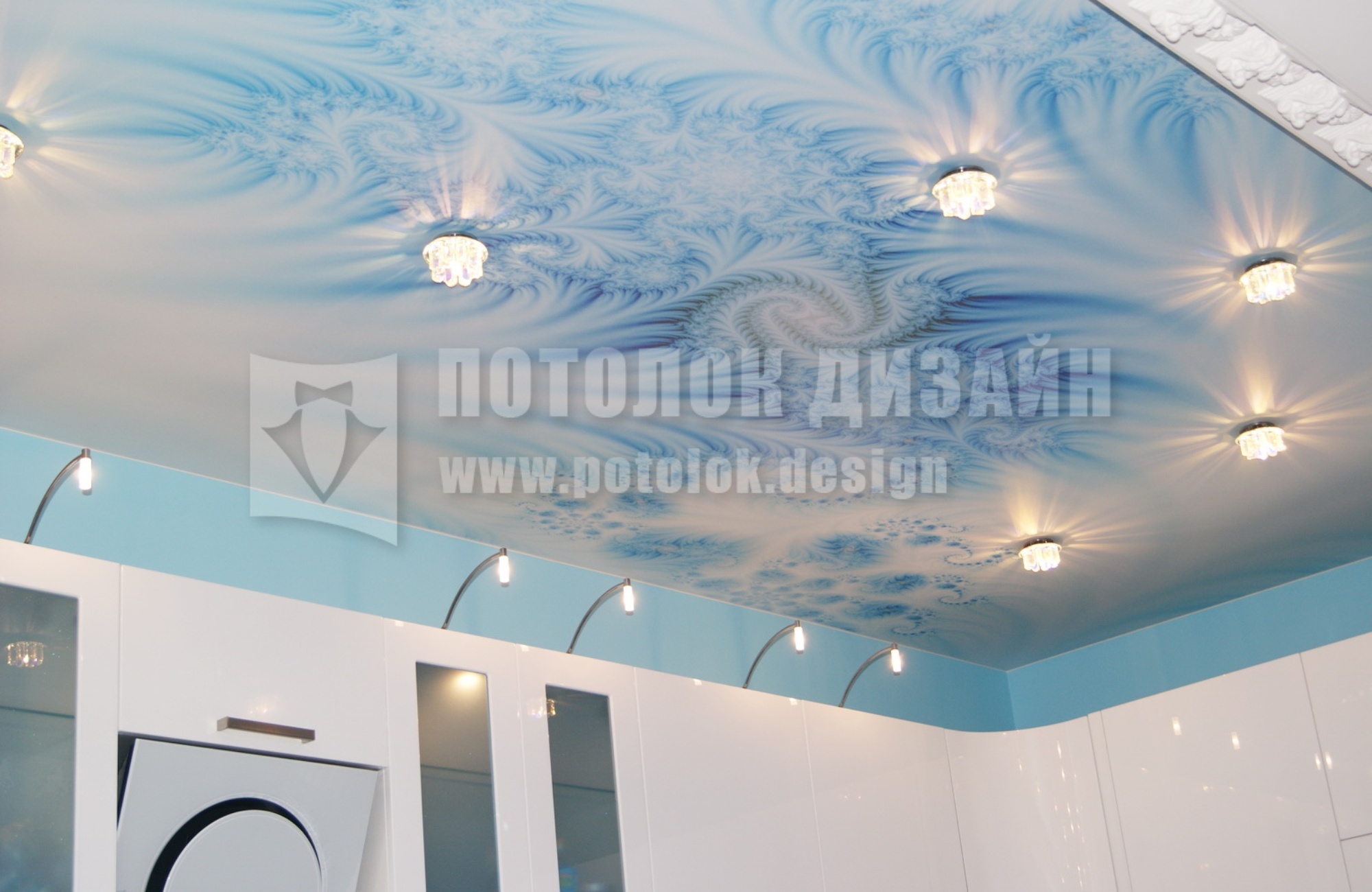 Натяжные потолки фантазия и блеск
